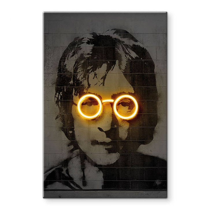 Glasbild John Lennon - Mielu - WA459464