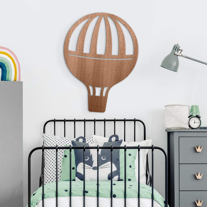 Holzdeko Mahagoni - Fesselballon - WA309795