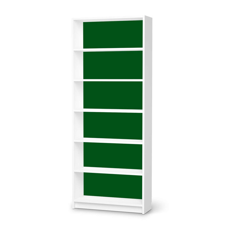 Klebefolie IKEA Billy Regal 6 Fächer - Grün Dark - CR111033