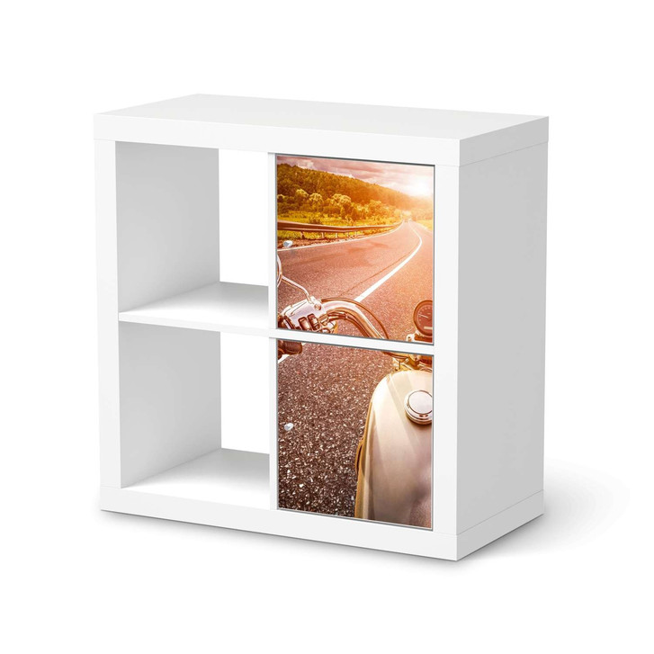 Klebefolie IKEA Expedit Regal 2 Türen (hoch) - Easy Rider - CR109355