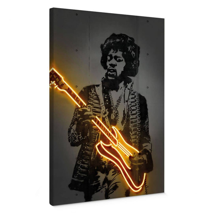 Leinwandbild Jimi Hendrix - Mielu - WA457081