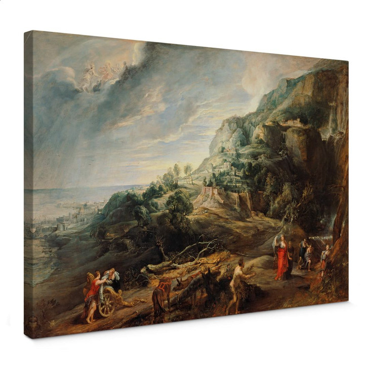 Leinwandbild Rubens - Odysseus auf der Insel Feaci - WA373535