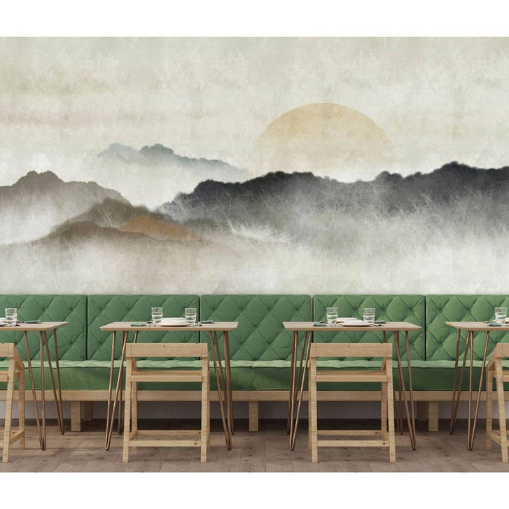 Livingwalls Fototapete Walls by Patel 3 Akaishi 1 beige, grau, blau - WA335820