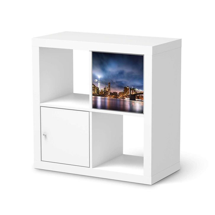 Möbelfolie IKEA Kallax Regal 1 Türe - Brooklyn Bridge - CR118262