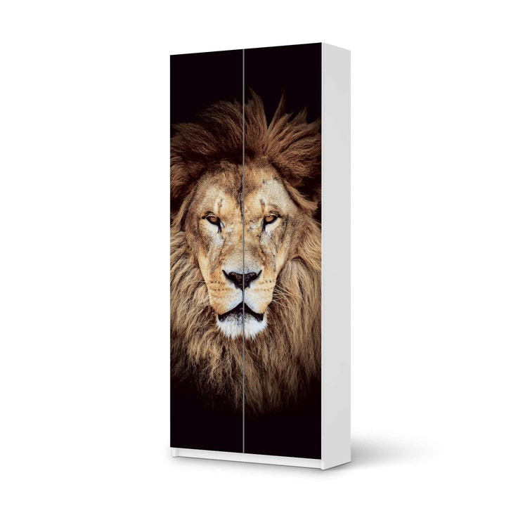Möbelfolie IKEA Pax Schrank 236cm Höhe - 2 Türen - Wild Eyes - CR116847