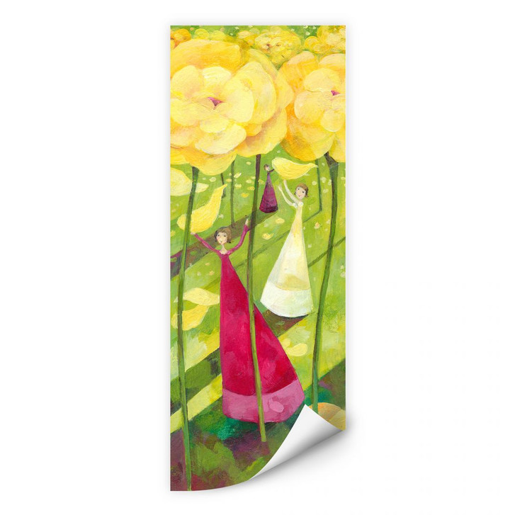 Wallprint Blanz - Blumenwiese - Panorama - WA181461