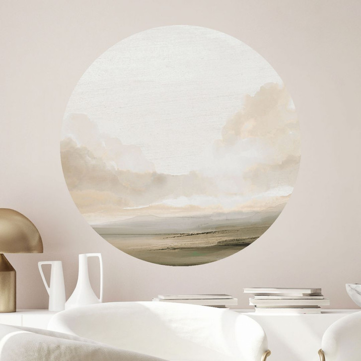 Wandtattoo Wolken am Himmel - Hobday - Rund - WA412558
