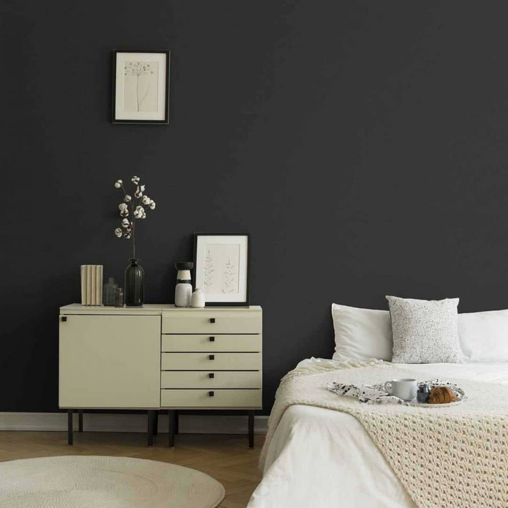 A.S. Création Vliestapete Ethnic Origin Tapete Uni schwarz - WA267909