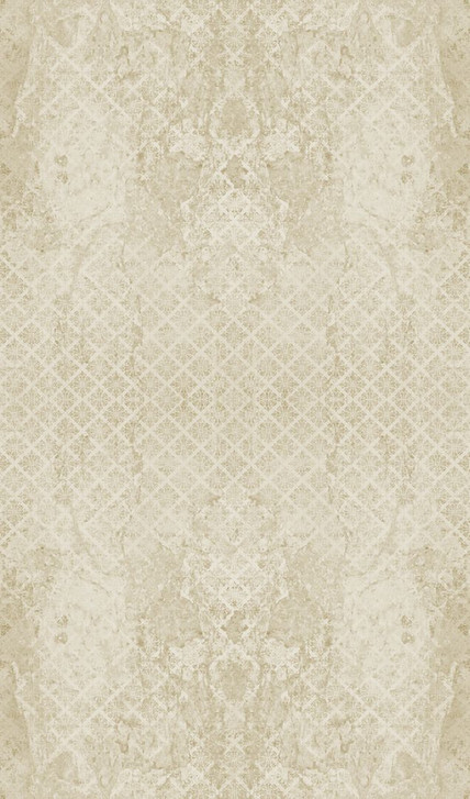 Fototapete mit grafischer Betonoptik Beige Ornamental 2.70 x 1.59m - WA448675