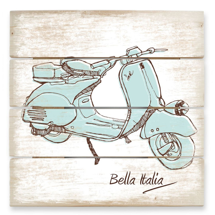 Holzbild Vespa - 40 x 41.5 cm - WA132694