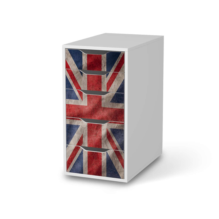 Klebefolie IKEA Alex 5 Schubladen - Union Jack - CR109131