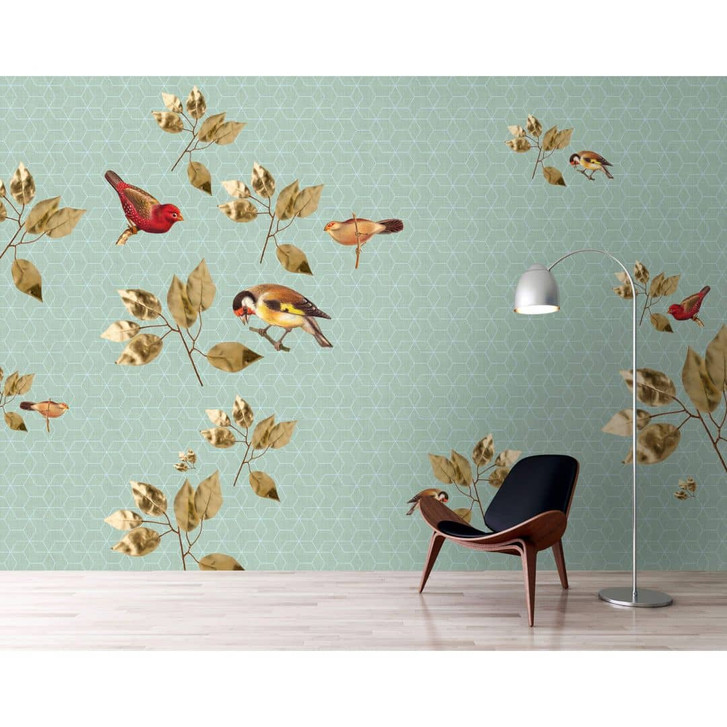 Livingwalls Fototapete Walls by Patel 2 brilliant birds 2 - WA387199