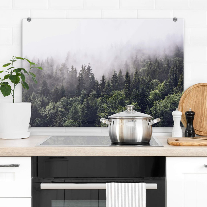 Spritzschutz Nebliger Wald - WA307673