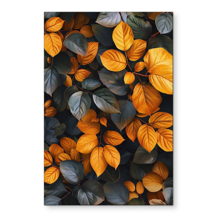 Wandbild Leuchtende Blätterpracht im Herbst - Jaszke - Alu-Dibond - WA452884