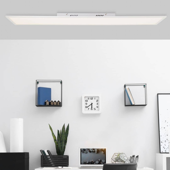 Deckenleuchte Jolien, weiss, 119.5 x 29.5 cm, Deckenlampe - WA438712