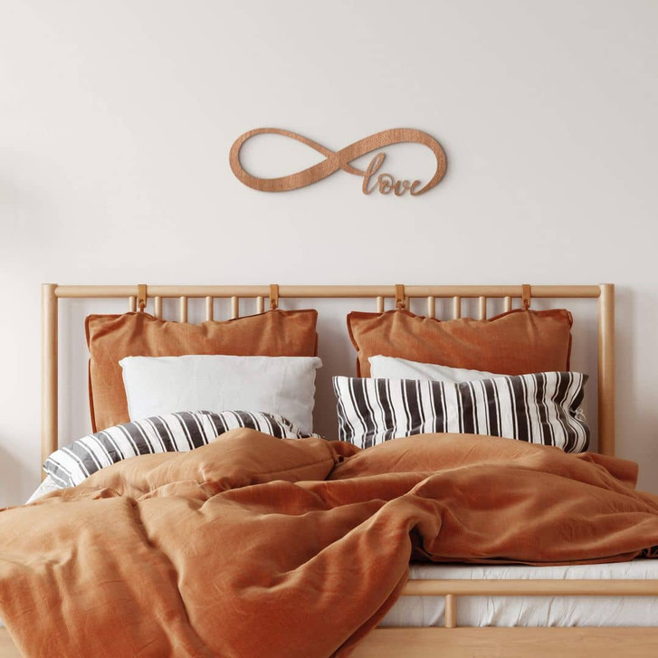 Holzkunst - Unendlich Love - Mahagoni - WA133258