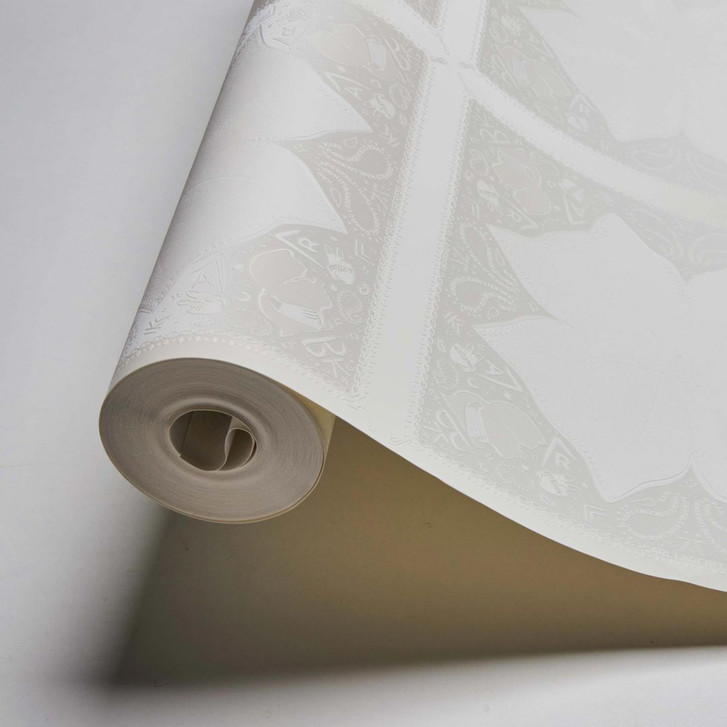 Karl Lagerfeld Wallpaper Vliestapete Kaleidoscope weiss - WA306626