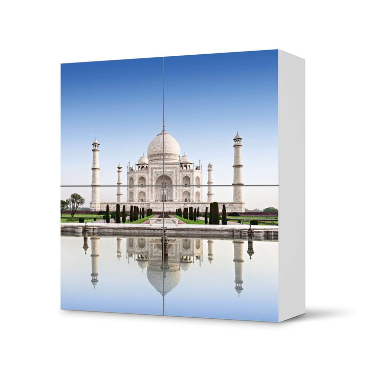 Klebefolie IKEA Besta Schrank 4 Türen - Taj Mahal - CR110889
