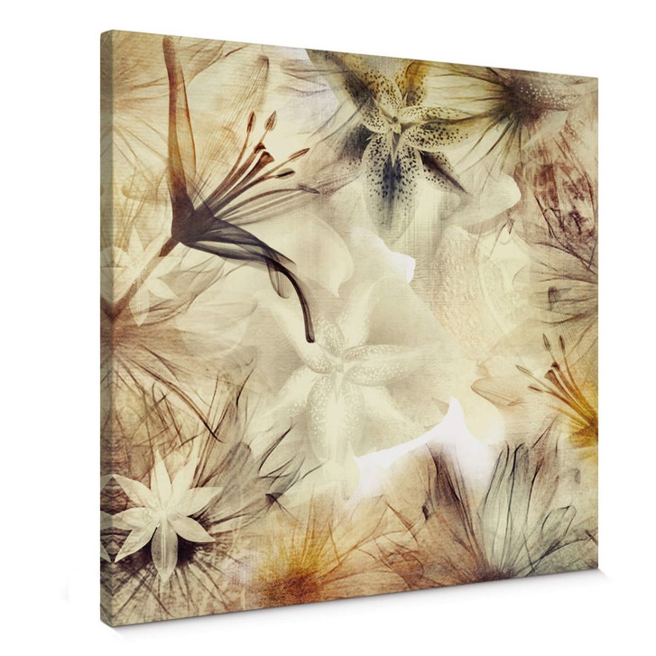 Leinwandbild Foggy Flowers - WA363000