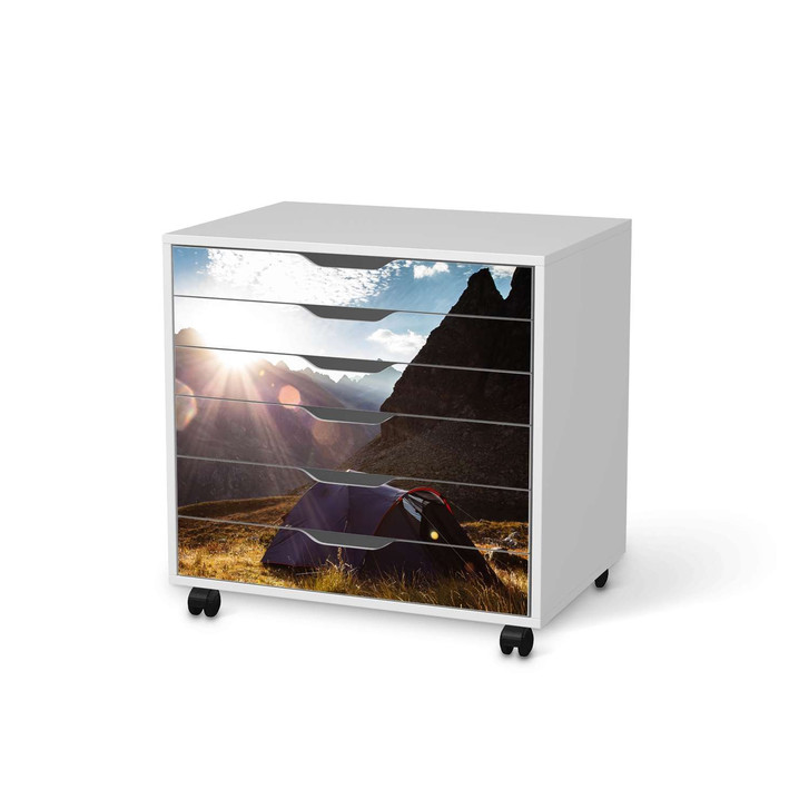 Möbelfolie IKEA Alex Rollcontainer 6 Schubladen - Into the Wild - CR114233