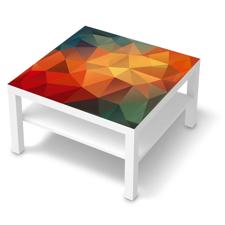 Möbelfolie IKEA Lack Tisch 78x78cm - Polygon - CR118496