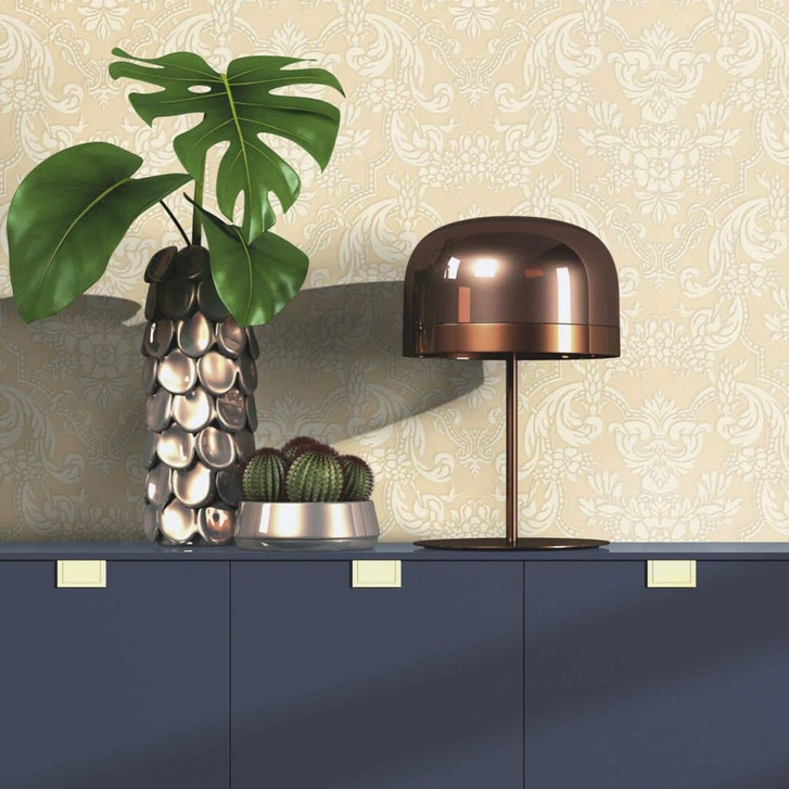 Rasch Vliestapete, Mustertapete Trianon XIII champagnerbeige - WA339276