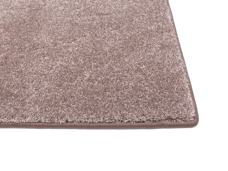 Valetta Hochflor Kettelteppich Rechteck Wunschmass in Rosa - TS495322