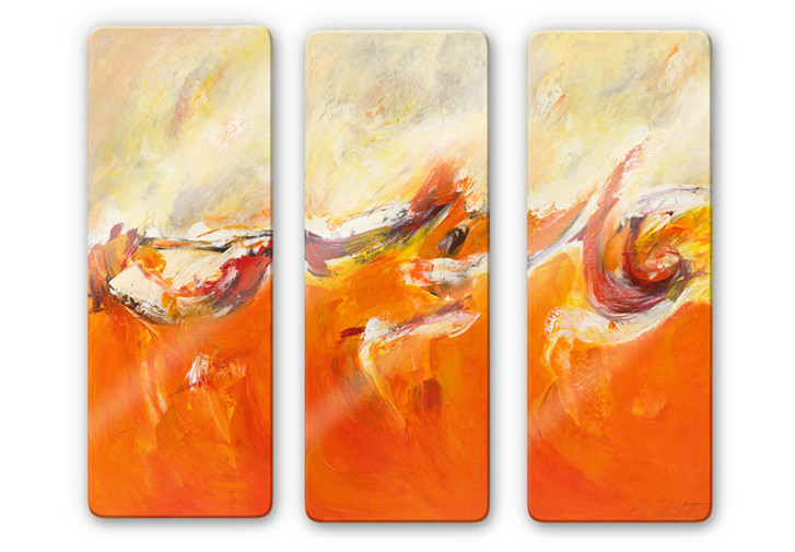 Glasbild Schüssler - The Journey (3-teilig) - WA127518