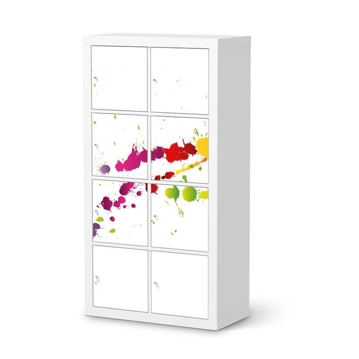 Klebefolie IKEA Expedit Regal 8 Türen - Splash 2 - CR111163