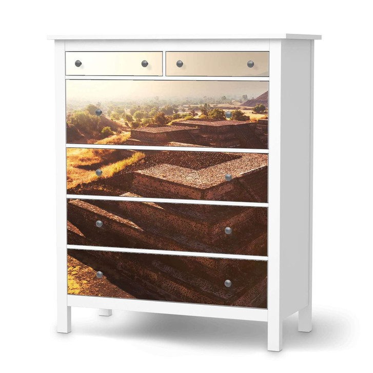 Klebefolie IKEA Hemnes Kommode 6 Schubladen - Teotihuacan - CR111427
