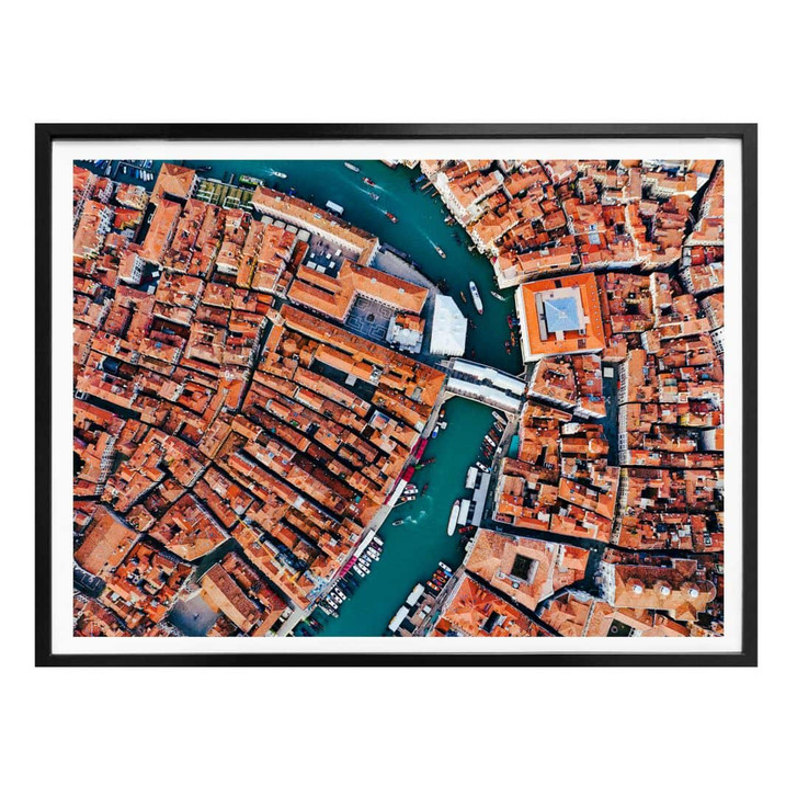 Poster Colombo - Venedig von oben - WA317802