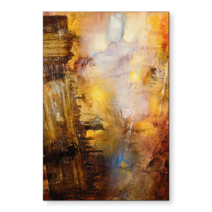 Wandbild Bernsteinlicht und Schatten - Schmucker - Alu-Dibond - WA492474
