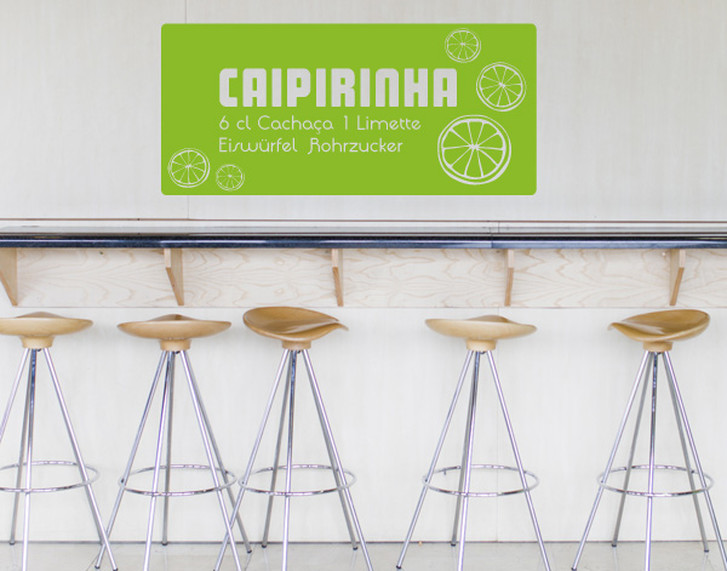 Wandtattoo Caipirinha - TD16052