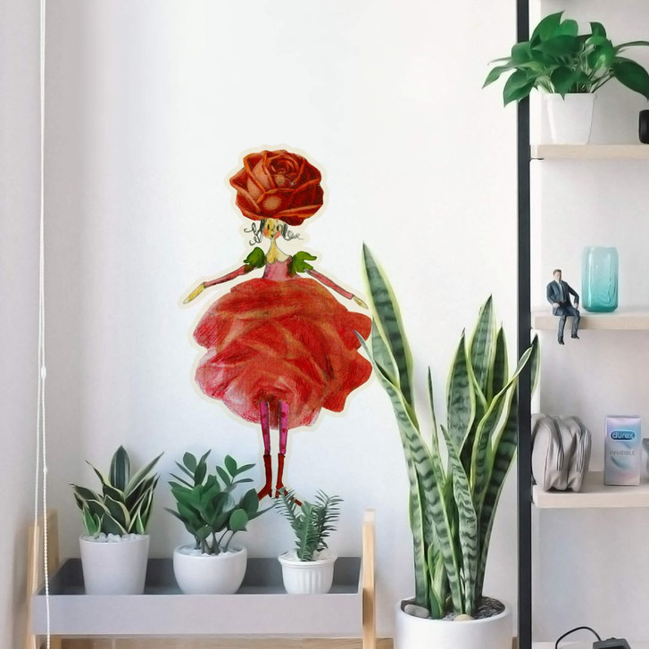 Wandtattoo Leffler - Blütenelfe Juli - WA213970