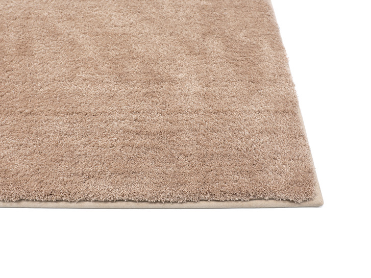 Yuki Hochflor Paspelteppich Rechteck Wunschmass in Rosé - TS497447