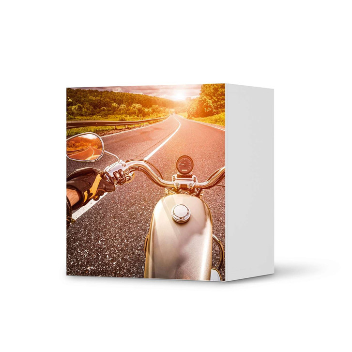 Klebefolie IKEA Besta Regal 1 Türe - Easy Rider - CR109165