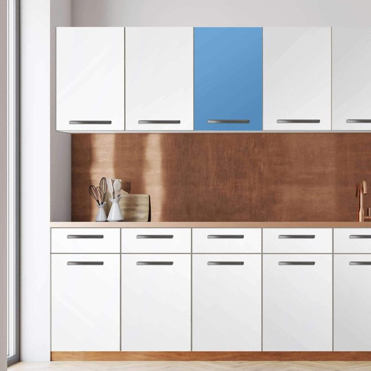 Klebefolie - Wandschrank 40cm Breite - Blau Light - CR108722