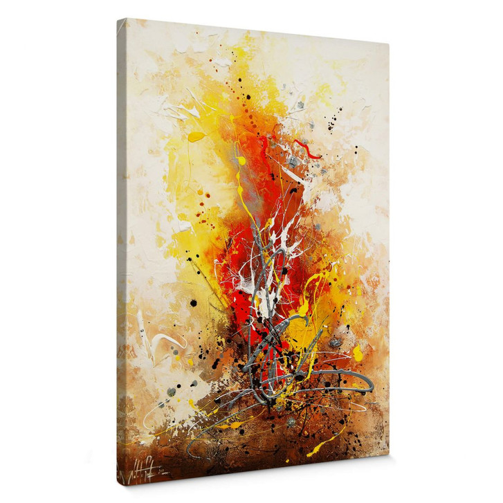 Leinwandbild Fedrau - Osterfeuer - WA362831