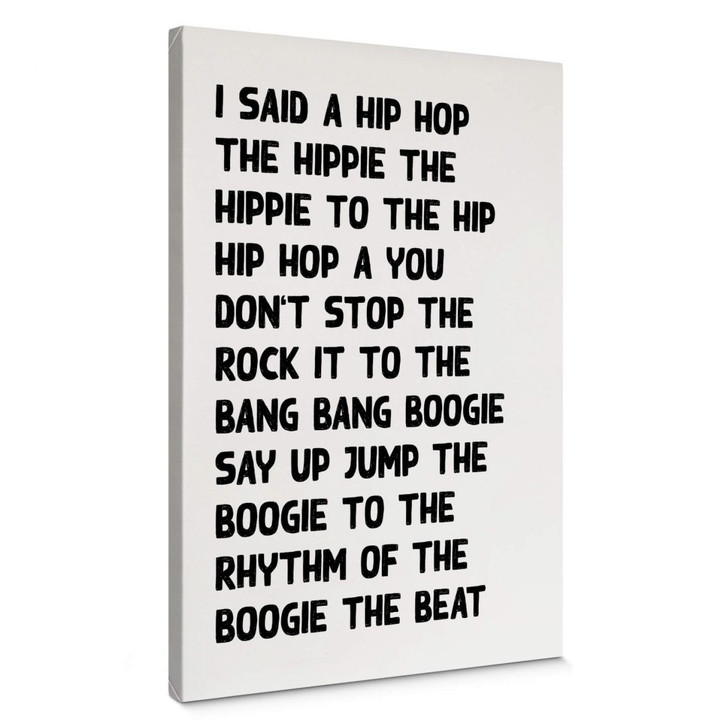 Leinwandbild I said a hip hop - WA365675