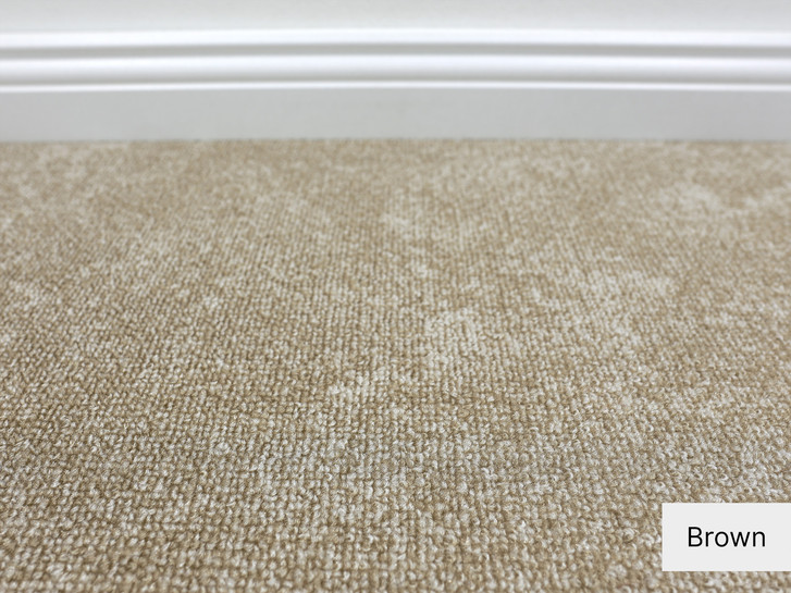 Manila Teppichboden Meterware in Brown - TS494446