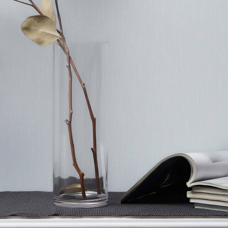 Vliestapete Texturiert, Linien Struktur Modern in Blau - WA473148
