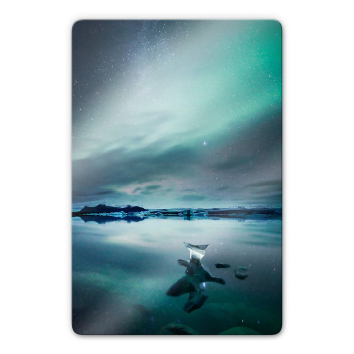 Glasbild Colombo - Polarlichter - WA271567