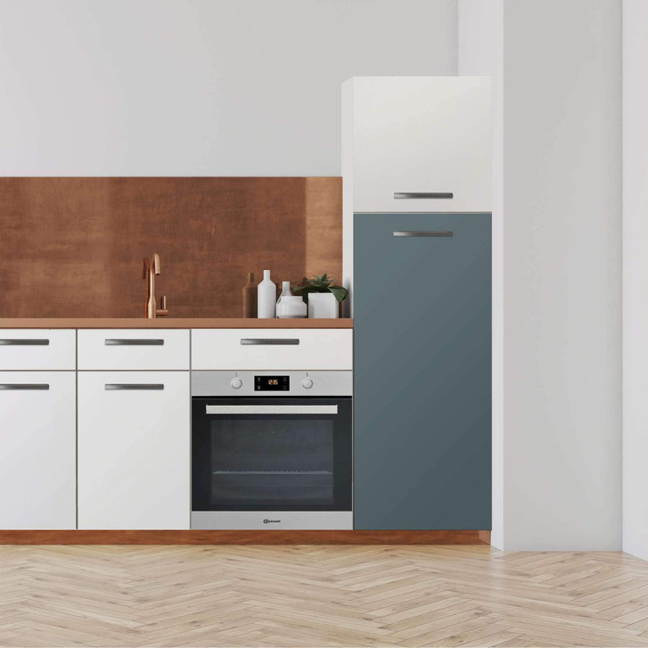 Klebefolie - Hochschrank (60x140cm) - Blaugrau Light - CR110608