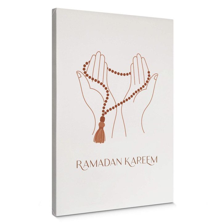 Leinwandbild Ramadan Kareem Hände - WA373003