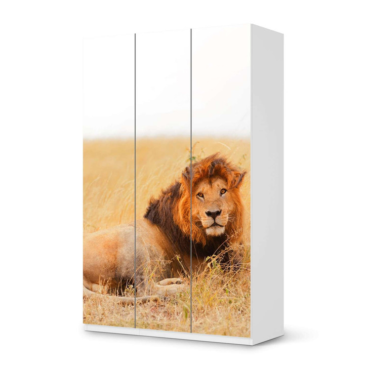 Möbelfolie IKEA Pax Schrank 236cm Höhe - 3 Türen - Lion King - CR118604