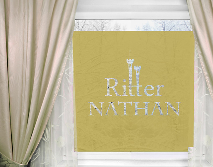 Sichtschutz Wunschtext Ritter II - CG10468