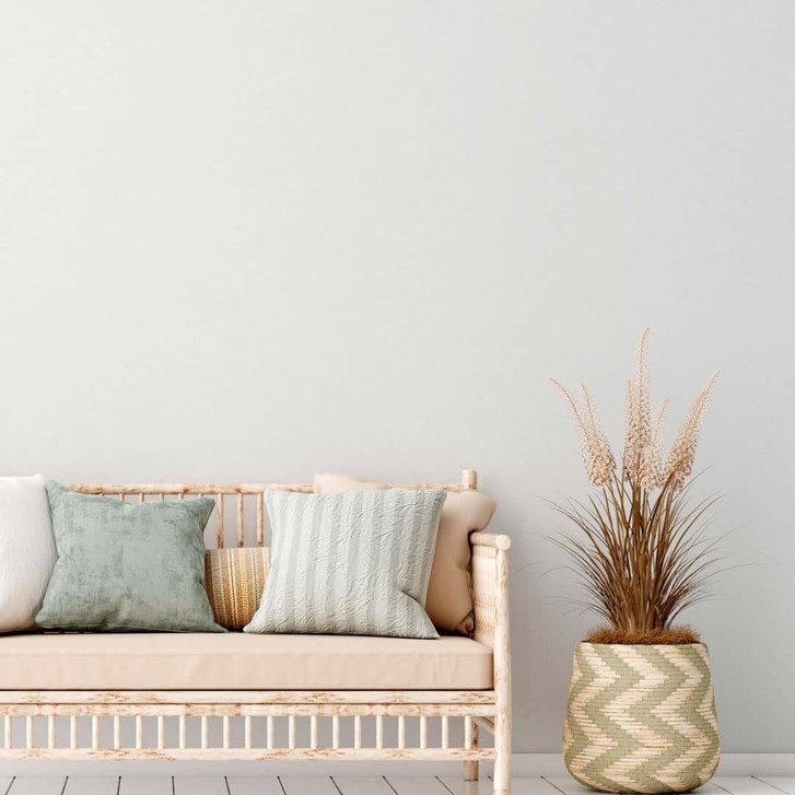 Tapete Stoffoptik Hellgrau PVC-Frei - Vliestapete Einfarbig von A.S. Création Grau 386663 - WA395629