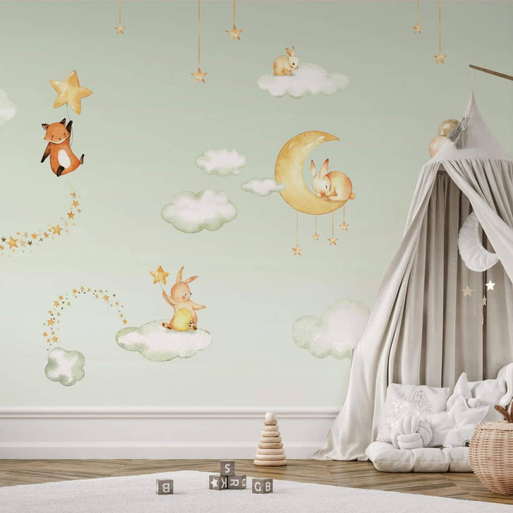 Fototapete Oliver Robins - Süsse Träume grün - WA331484