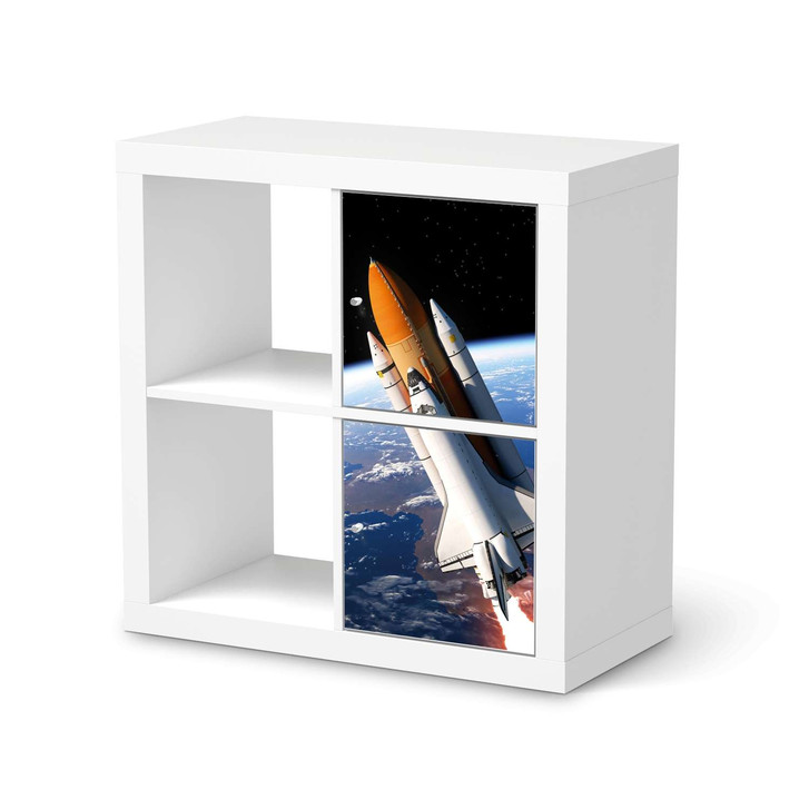 Klebefolie IKEA Expedit Regal 2 Türen (hoch) - Space Traveller - CR109424