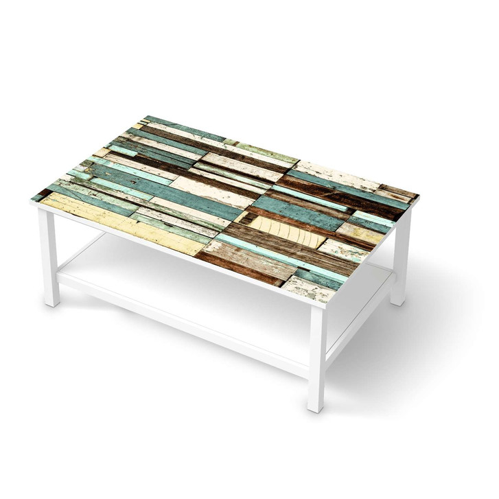 Möbelfolie IKEA Hemnes Tisch 118x75cm - Schiffsbruch - CR115008